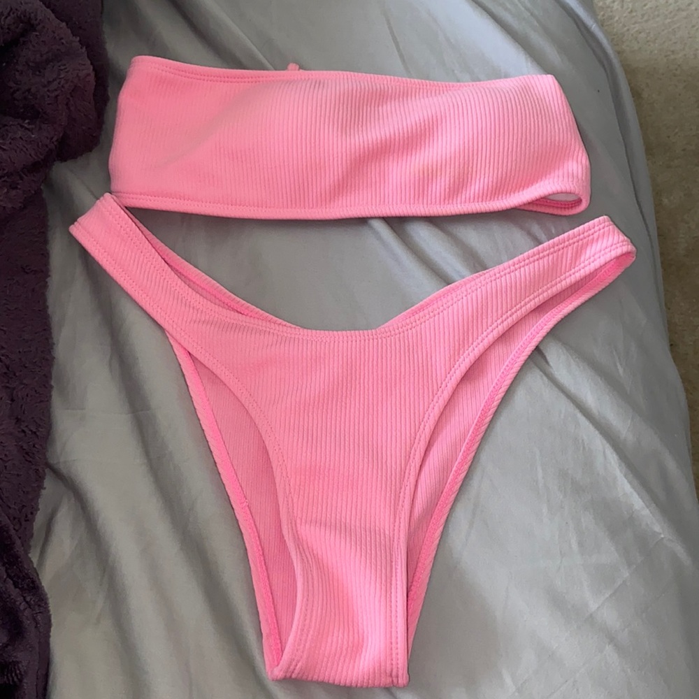 High Cut Bandeau Bikini